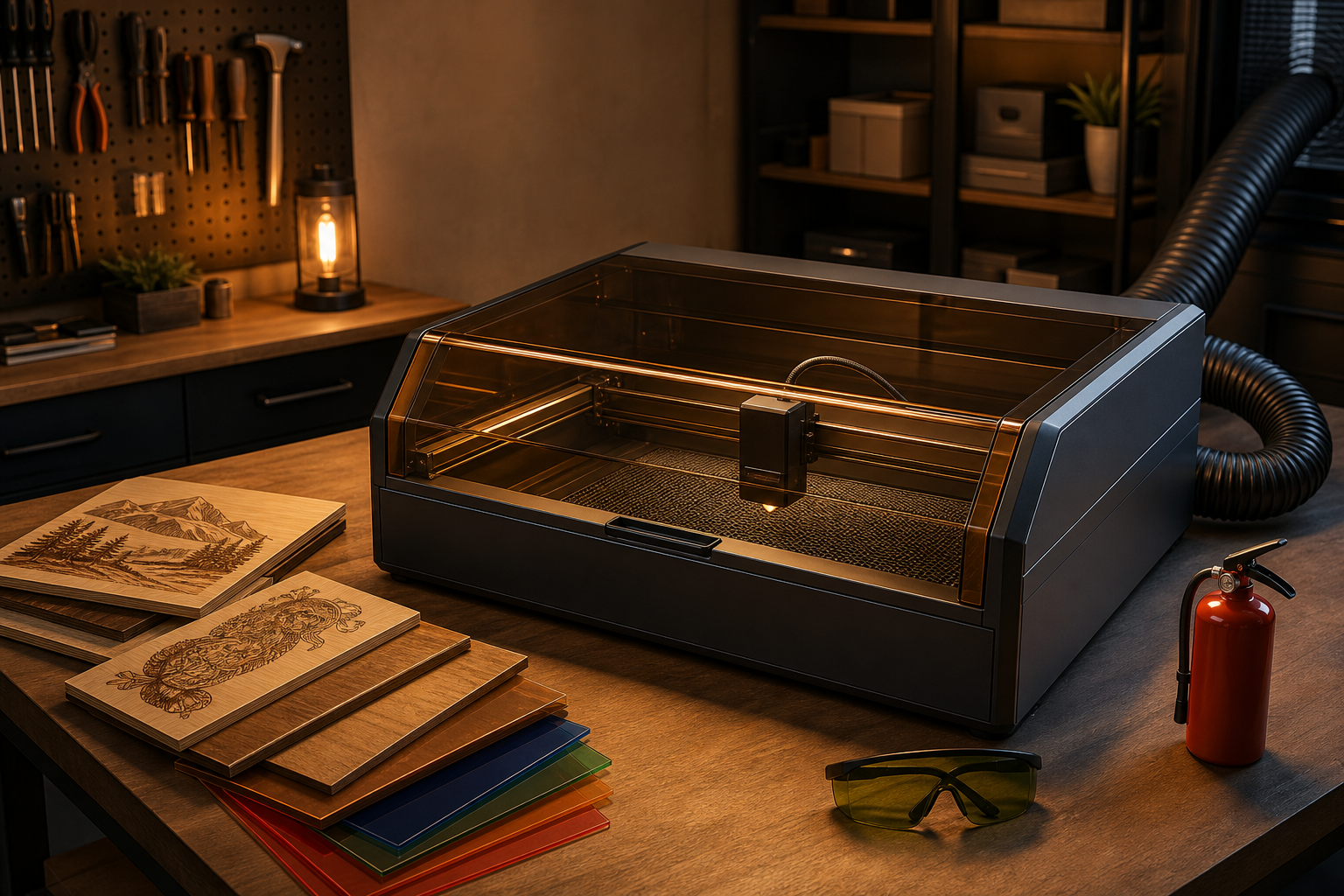 Professional illustration for Laser Engraver Guides