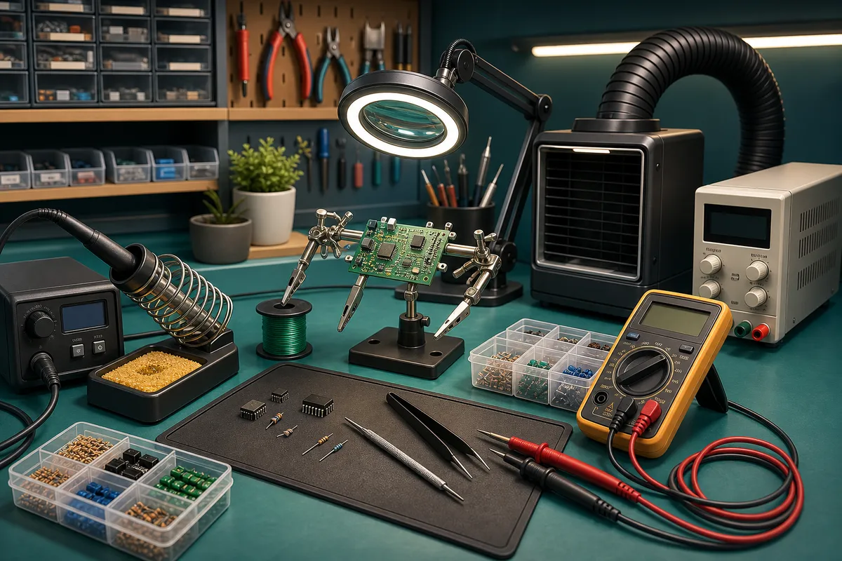 Electronics Workbench Essentials: The $200 Bench That Debugs Anything